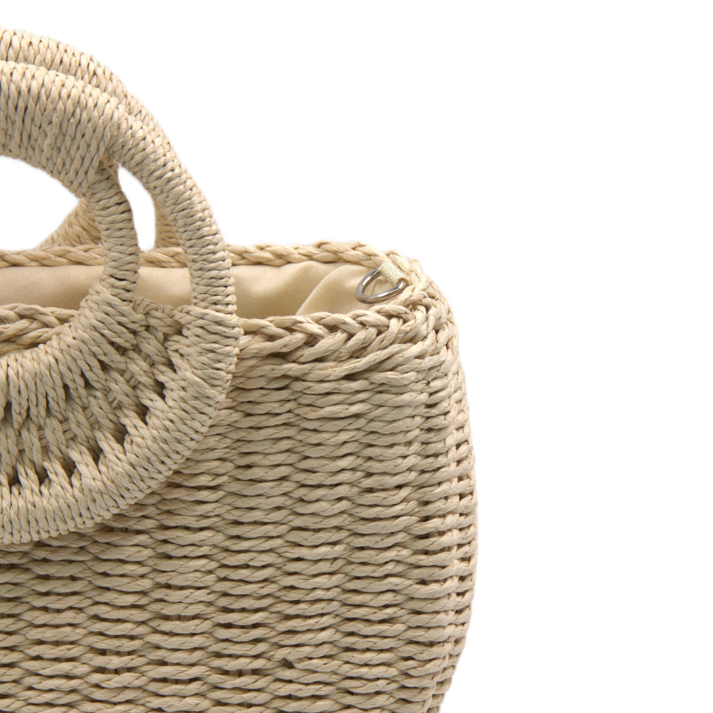 WideWings™ Straw Boho Handbag