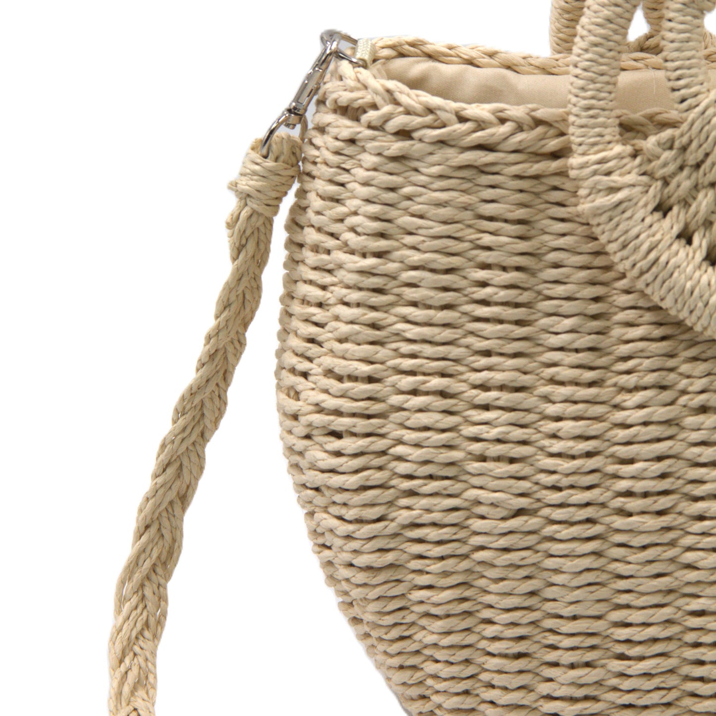 WideWings™ Straw Boho Handbag