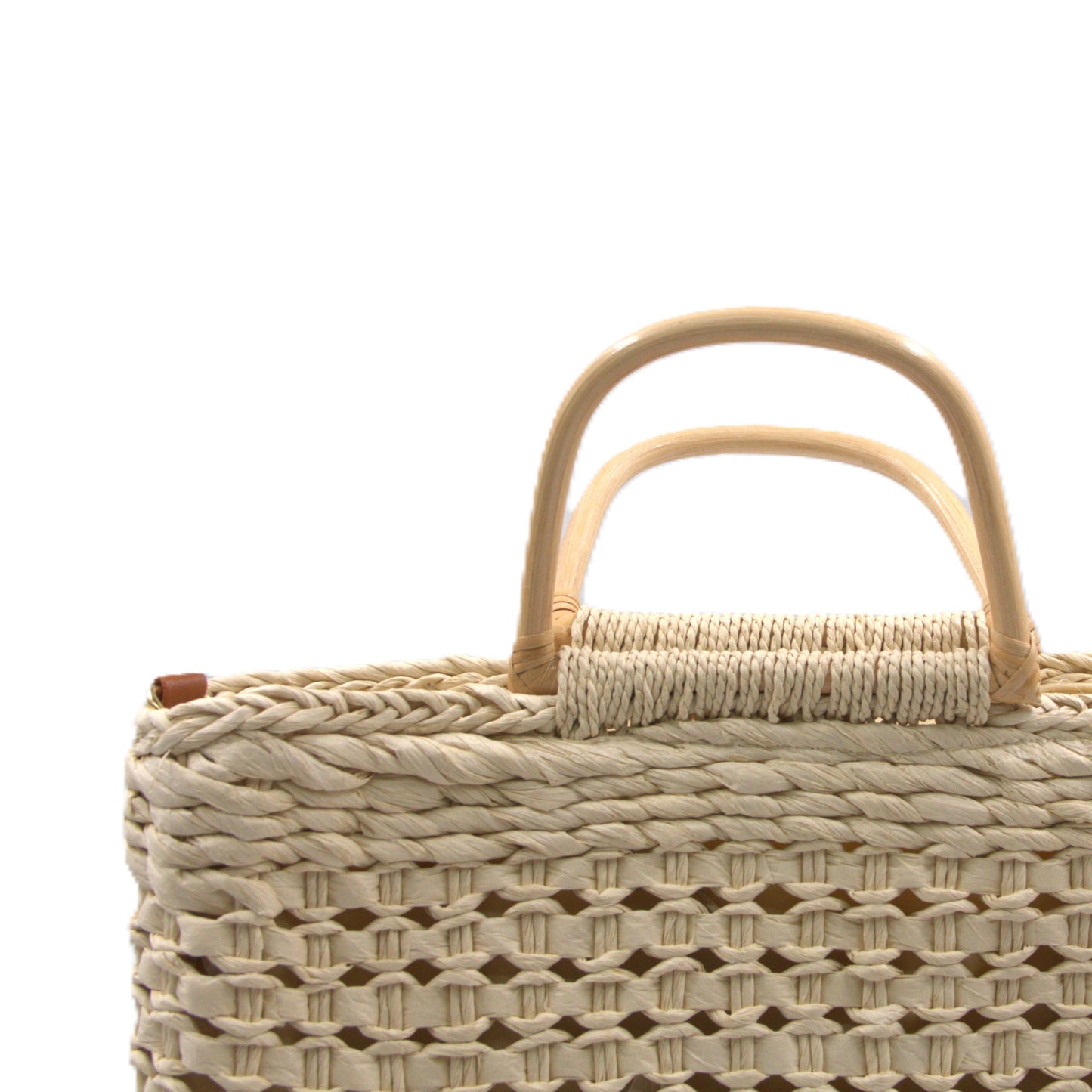 WideWings™ Straw Boho Handbag