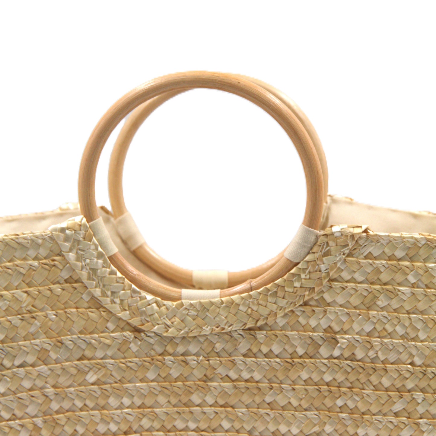 WideWings™ Straw Moroccan Tote Bag