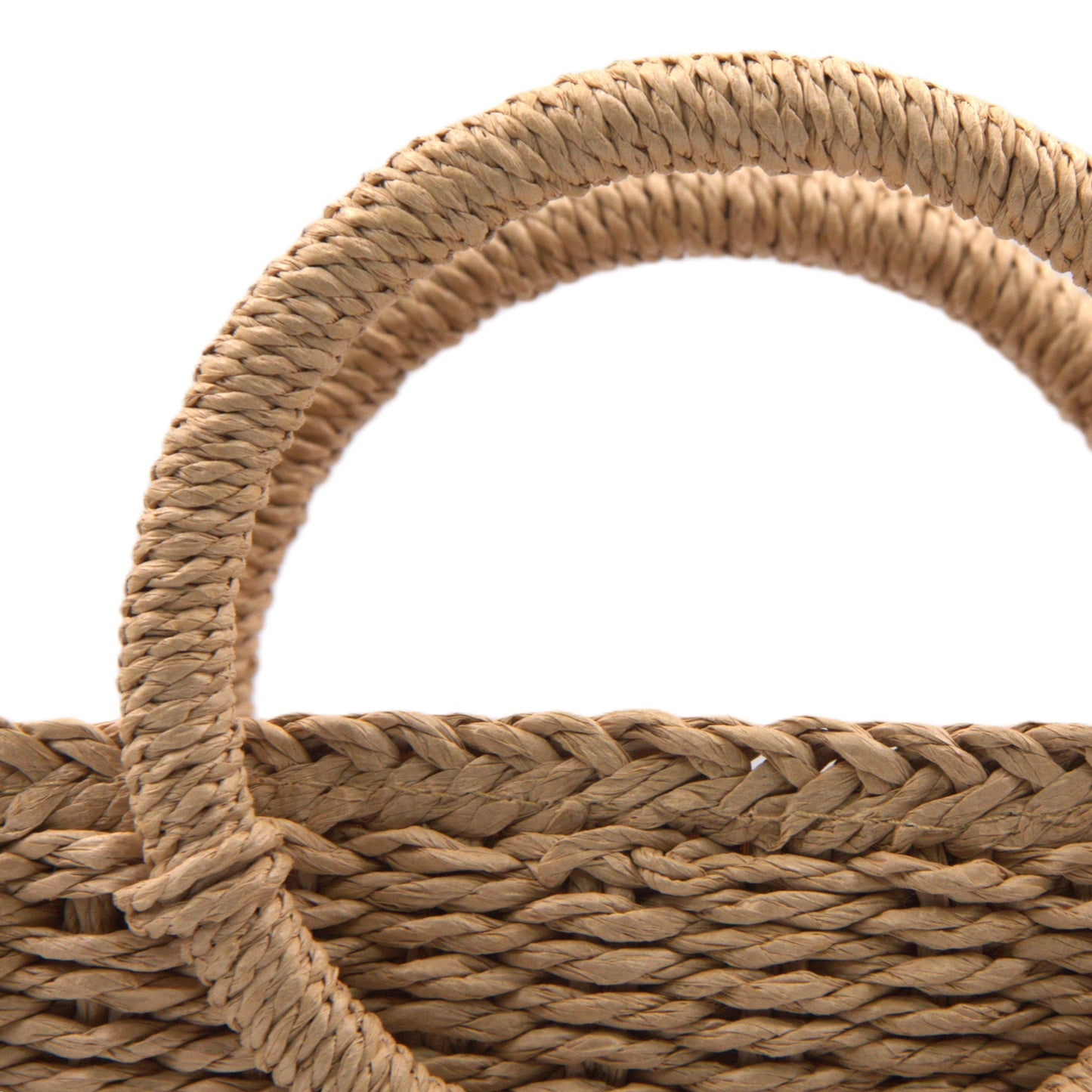 WideWings™ Straw Boho Handbag